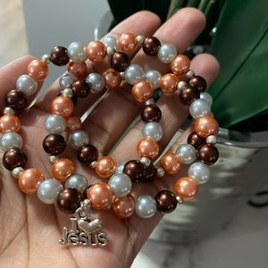 Handmade Stretch Bracelets Christian Jewelry